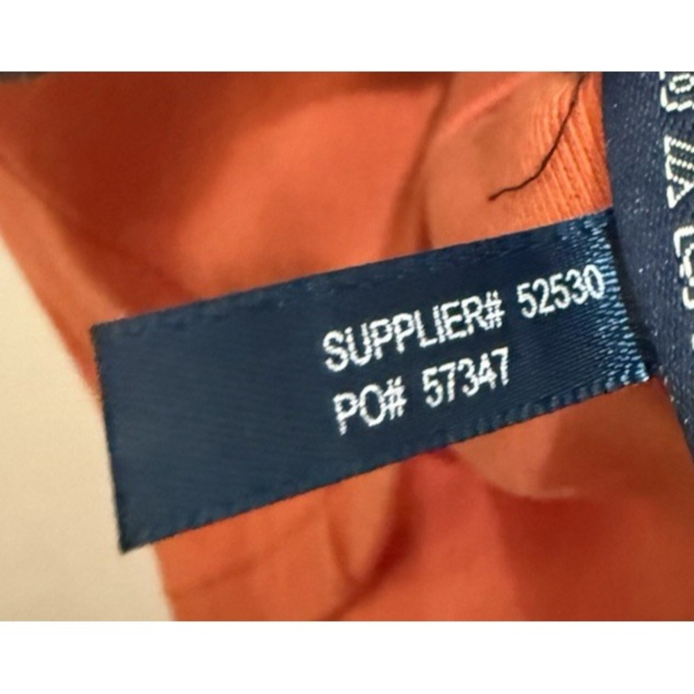 Ralph Lauren Sport Long Sleeve Crewneck Orange Size M 100% Cotton - Picture 4 of 8